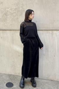 USコットン　10分丈レギンス